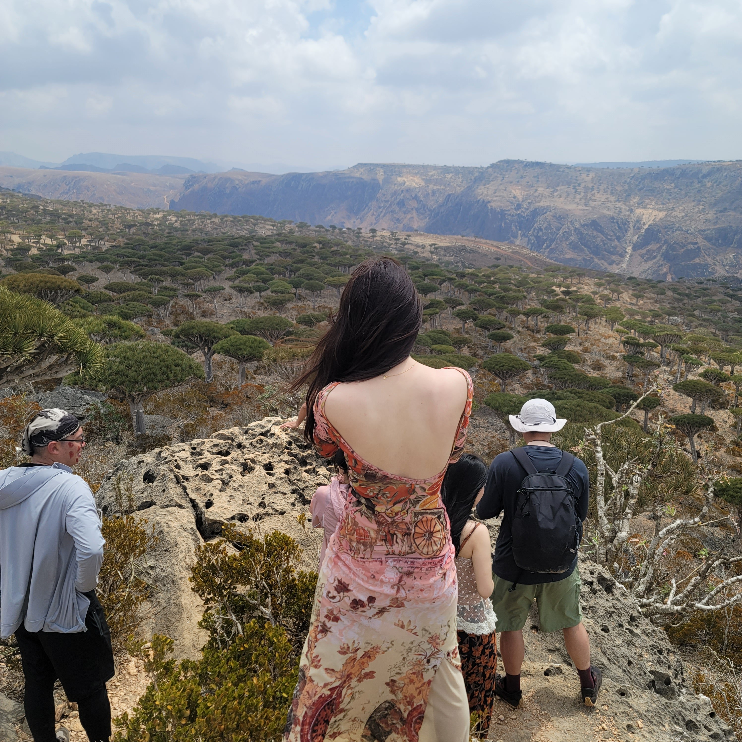 Socotra visitor moment