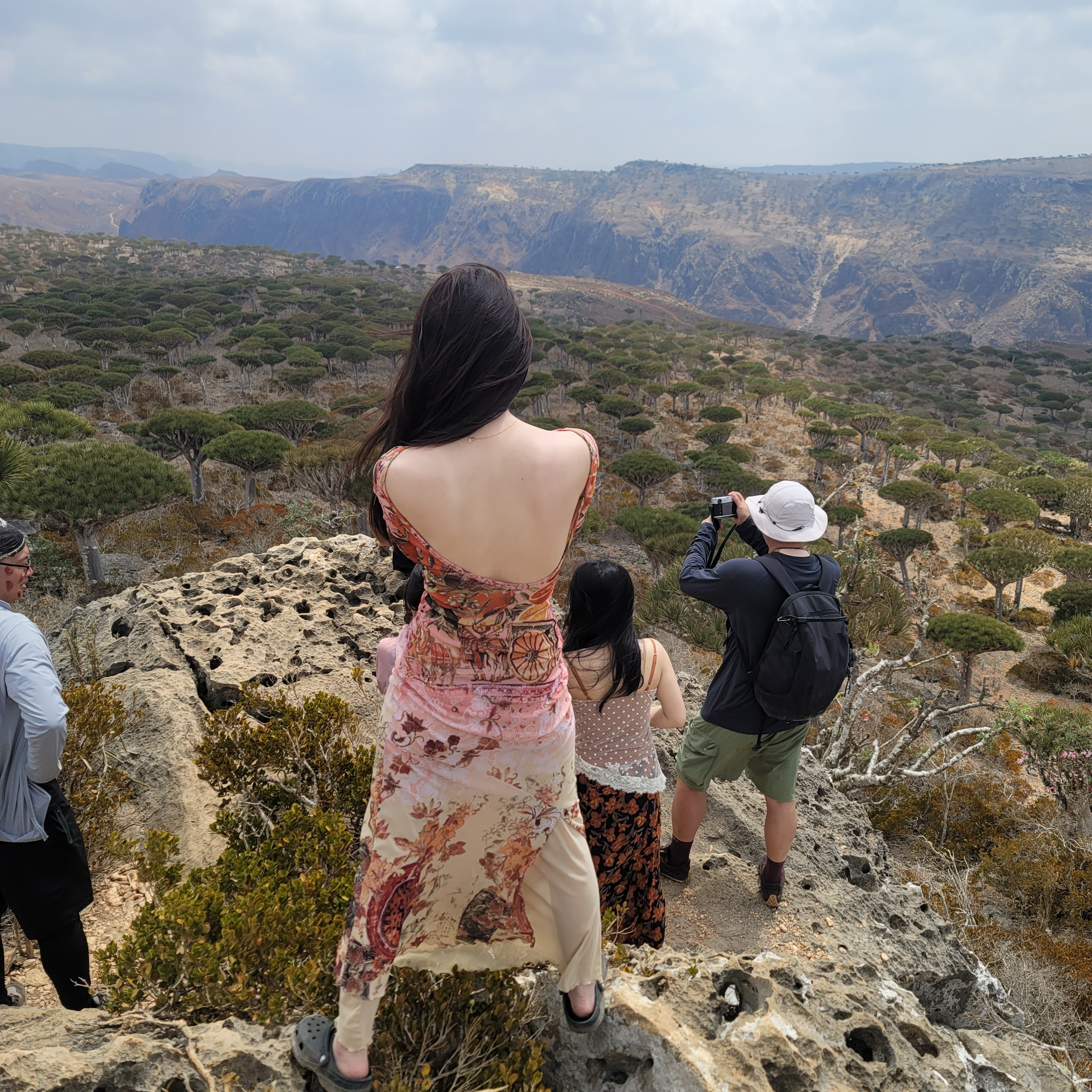 Socotra visitor moment